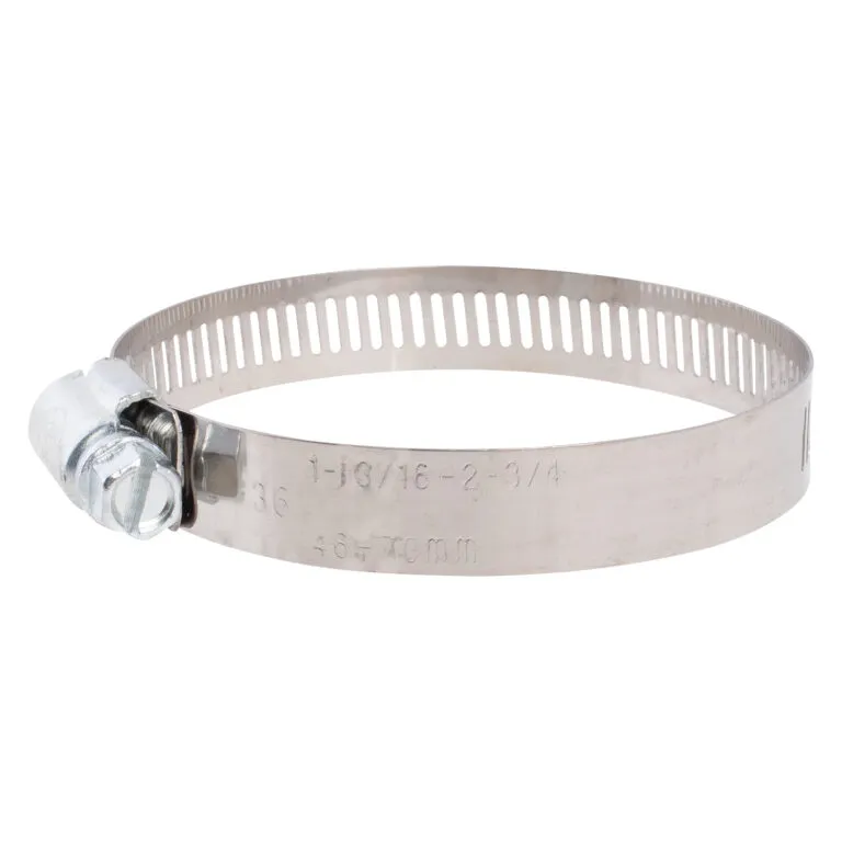 [16144] 16144 - 1-13/16" to 2-3/4" Standard Hose Clamp Vent. #36 Stainless Steel Band -