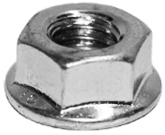 METRIC FLANGE NUT M12-1.25