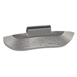 [011p200] 2.00oz P Style Wheel Weight Ascot