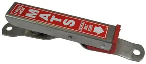 Aluminum Mat Clamp (Red)